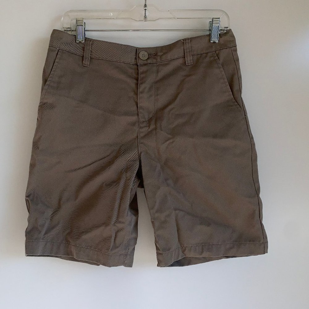 BLUE CROWN Men's Classic Chino Khaki Shorts Size 30